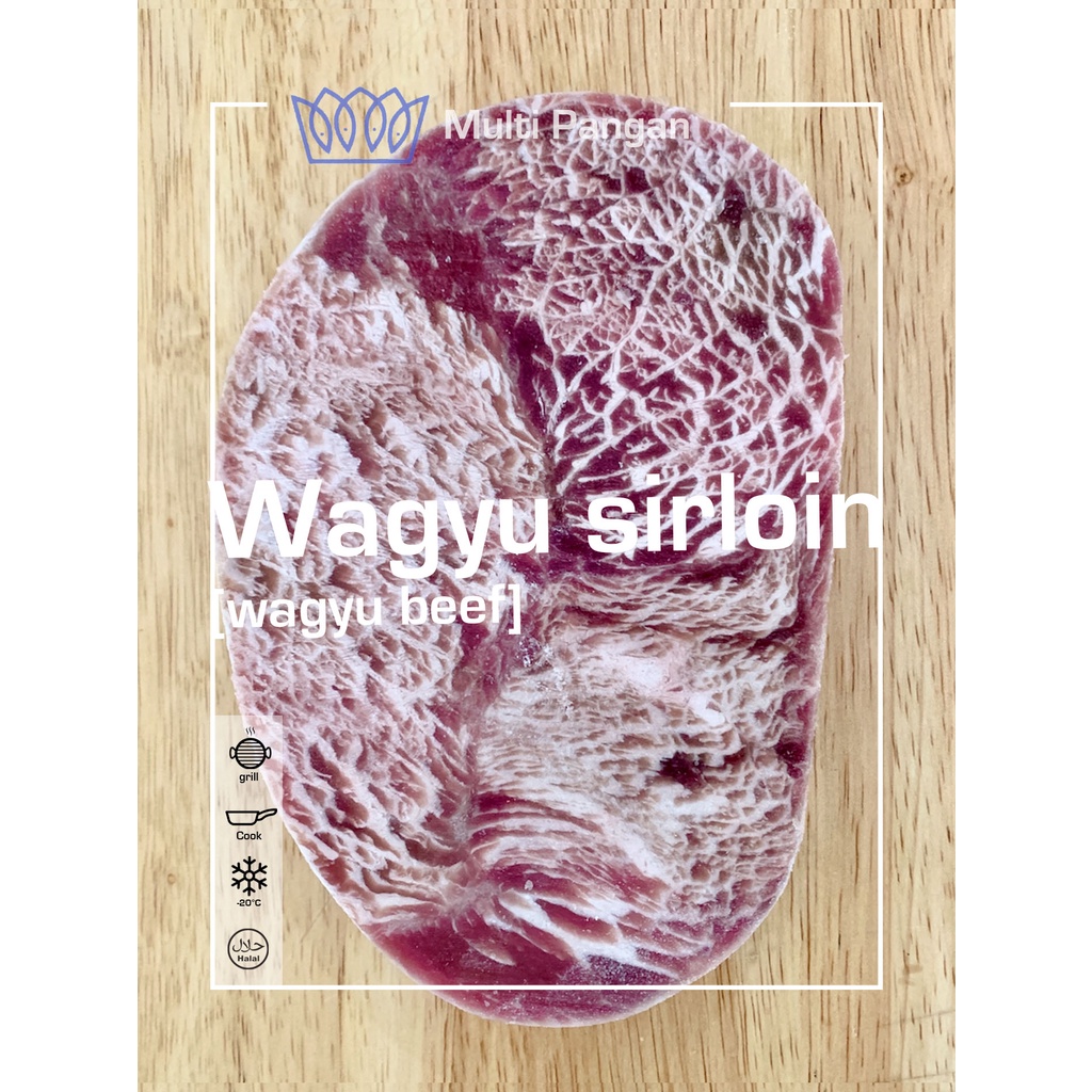 

Daging sapi wagyu meltique striploin (1kg)