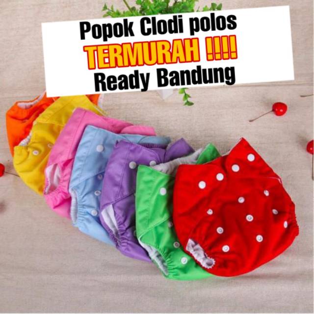 POPOK BAYI KAIN KANCING QIANQUNUI dan INSERT CLOTH DIAPER CLODI BAYI POPOK CUCI PAKAI ULANG
