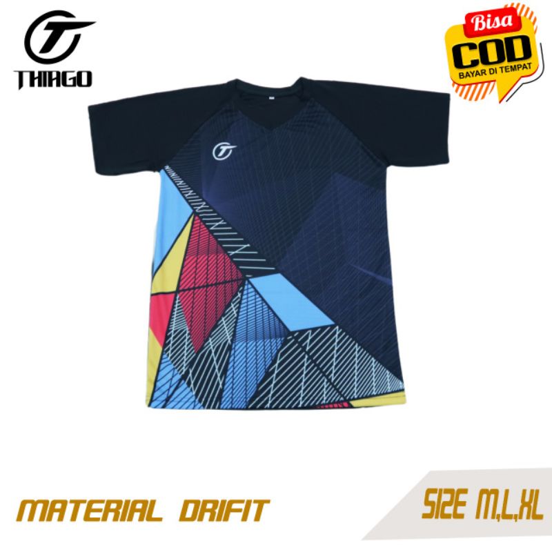 SPORTONE/BAJU BOLA ATASAN MURAH/JERSEY VOLI KEREN/KAOS BADMINTON PRINTING/JERSEY OLAHRAGA MURAH