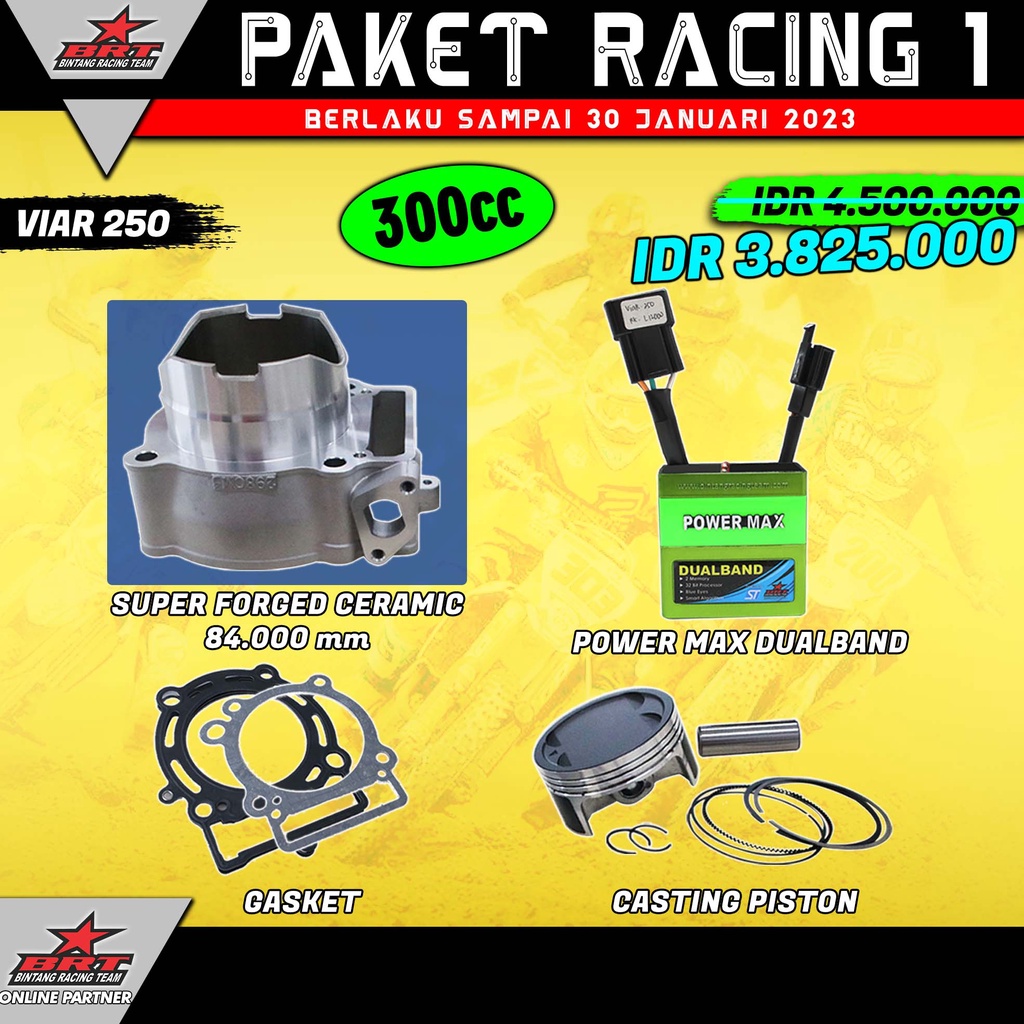 Jual Paket Bore Up Brt Viar Blok Keramik Cdi Hijau Viar Cc Shopee Indonesia