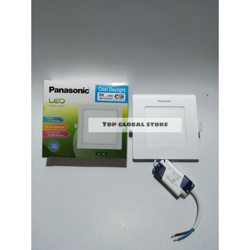 Downlight Led Kotak 8W Panasonic Cool Daylight