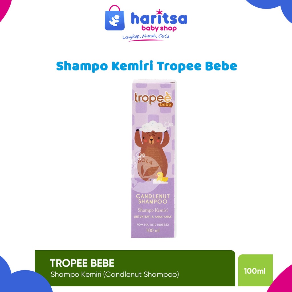 Tropee Bebe - Shampo Kemiri (Candlenut Shampoo) 100ml