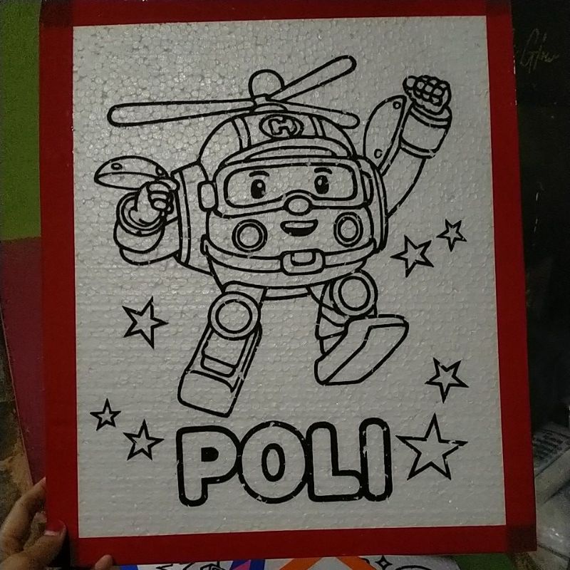 

Sterofoam Lukis 5Pcs + cat kecil 6Pcs
