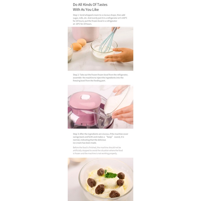 Mesin Pembuat Es Krim Elektrik Otomatis 0.8l / 12w