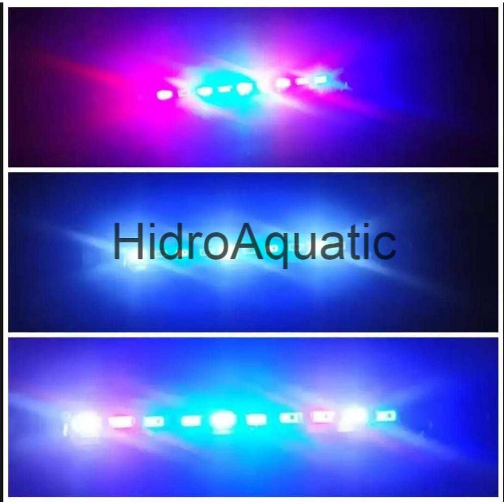 Lampu aquarium 3 mode 50cm / Lampu bisa ubah warna / Lampu led / Lampu celup / Lampu Akuarium