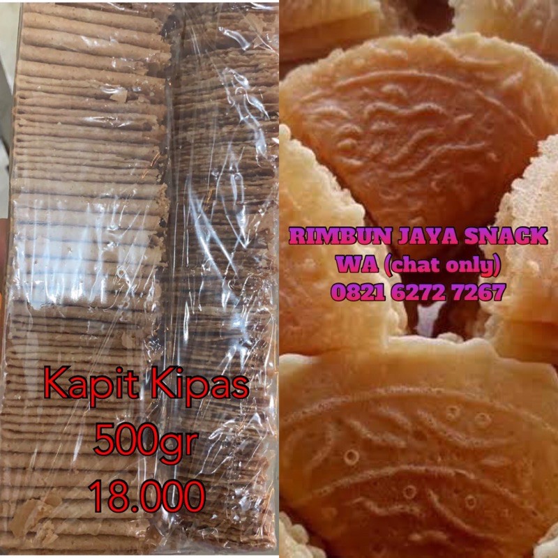 

snack / cemilan Kapit Kipas