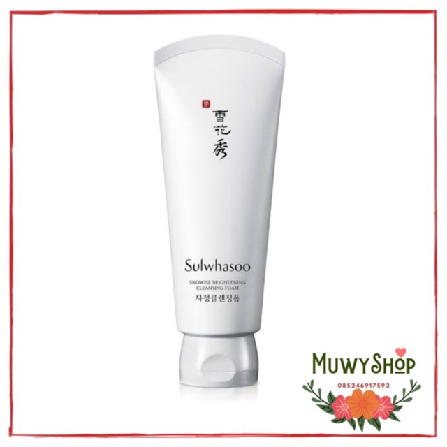 Sulwhasoo Snowise Brightening Cleansing Foam EX 150ml