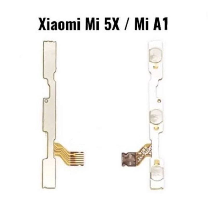 flexible flex on off power vol volume redmi xiomi mi 5x mi a1