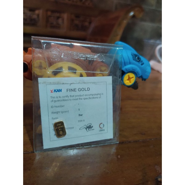 Logam Mulia Emas Antam Retro 1 gram LM