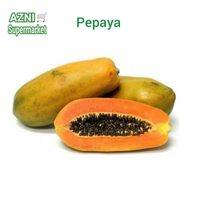

Pepaya per pcs Varian Ukuran Berat