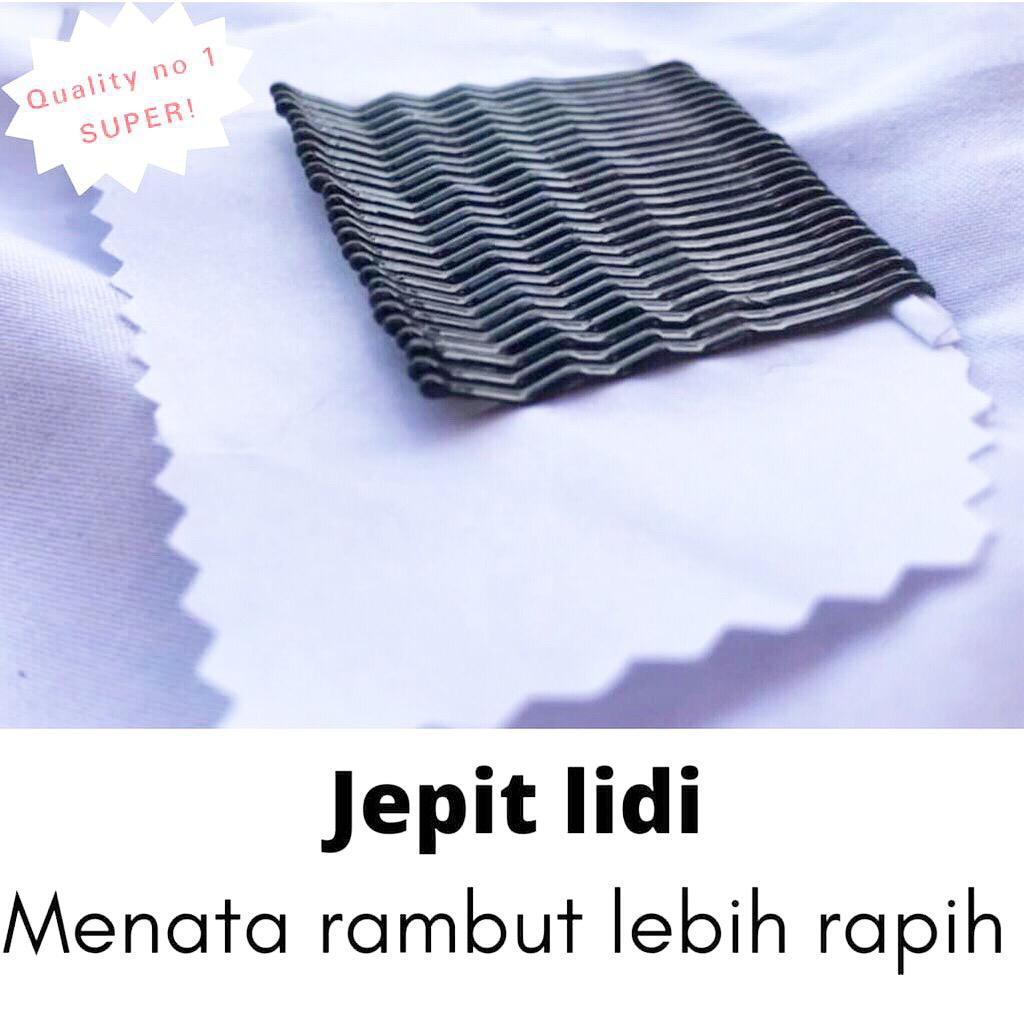 JEPIT LIDI TERMURAH 1 pcs BOBBY PIN JEPIT SANGGUL JEPIT LIDI HITAM HAIR PIN SANGGUL JEPITAN