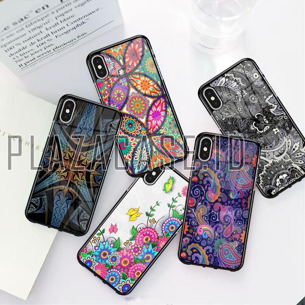 [P49] BATIK HARDCASE 2D GLOSSY FOR S20 ULTRA RENO 4 Y30 Y50 A21S M31 M30S RENO 3 REALME NARZO