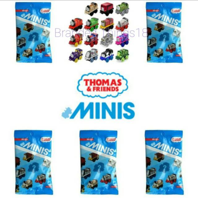 Thomas And Friends Diecast Mini Minis Kereta Diecast Charlie Salty Trevor Luke Ryan Shopee Indonesia