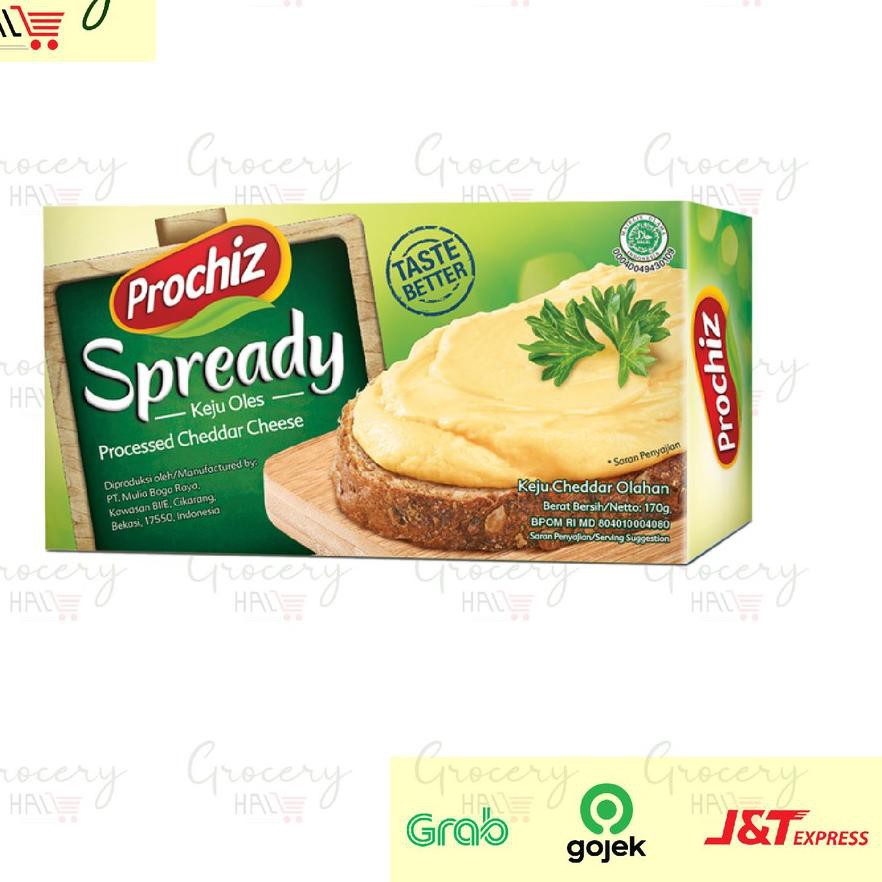 

Terbaik READY STOCK !!! PROCHIZ SPREADY CHEESE 170 GRAM ✼♕★