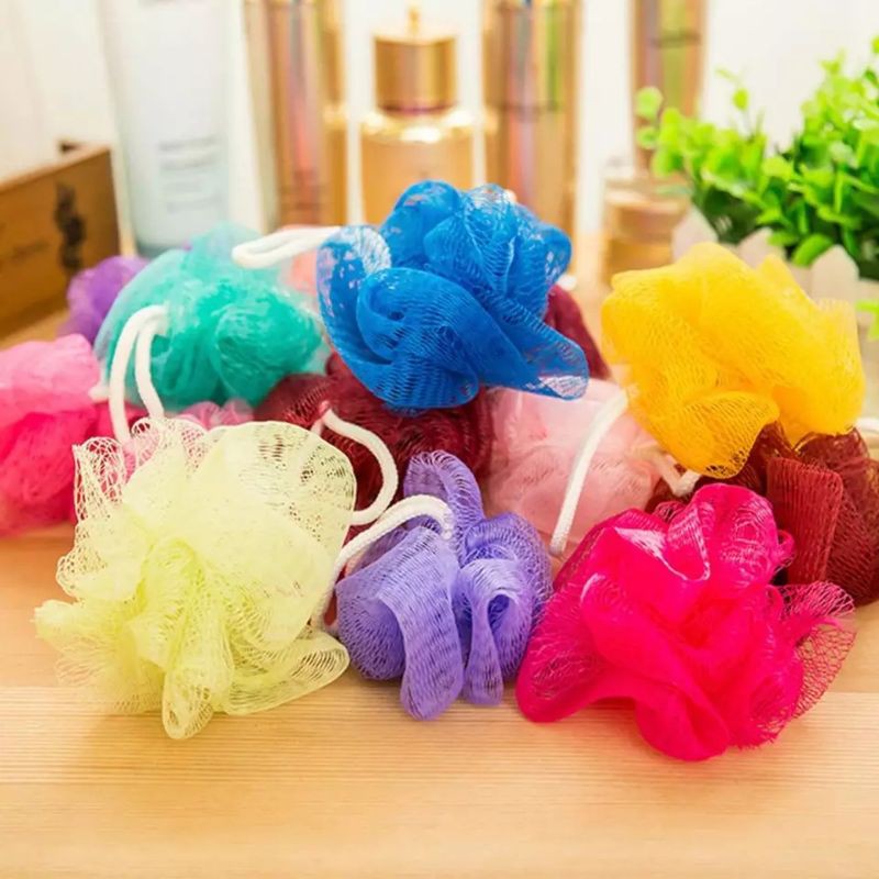 Spon Mandi Bath Sponge Spons Mandi Mekar Shower Puff