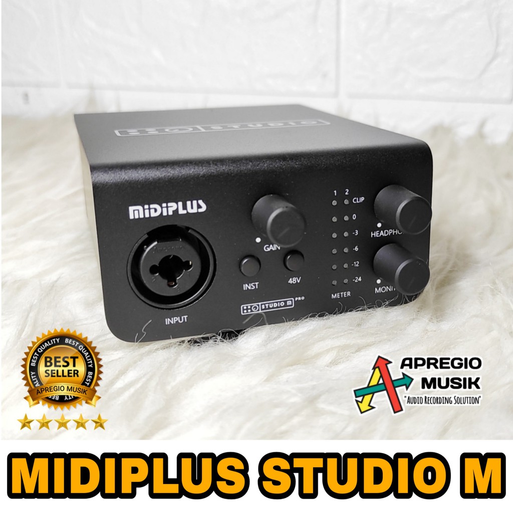 Soundcard Midiplus Studio M PRO 24bit 192khz