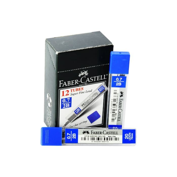 

STOK TERBARU Isi Pensil Mekanik 2B 0.7mm Faber Castell Refill Pencil Lead