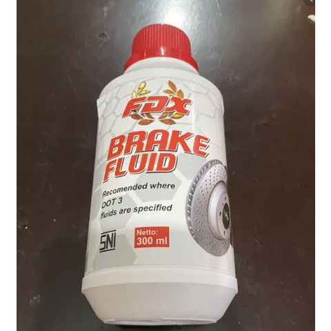 Minyak Rem 50ML FDX Brake Fluid DOT 3 Cakram Tromol ABS Motor Oil