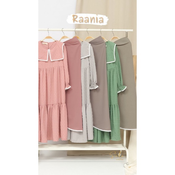 RAANIA SET GAMIS ANAK PEREMPUAN SAILA by ALBANI CORNER klambieakhwat | gamis anak | set gamis anak | pakaian muslim anak perempuan | gamis anak muslim  | gamis anak murah | set anak