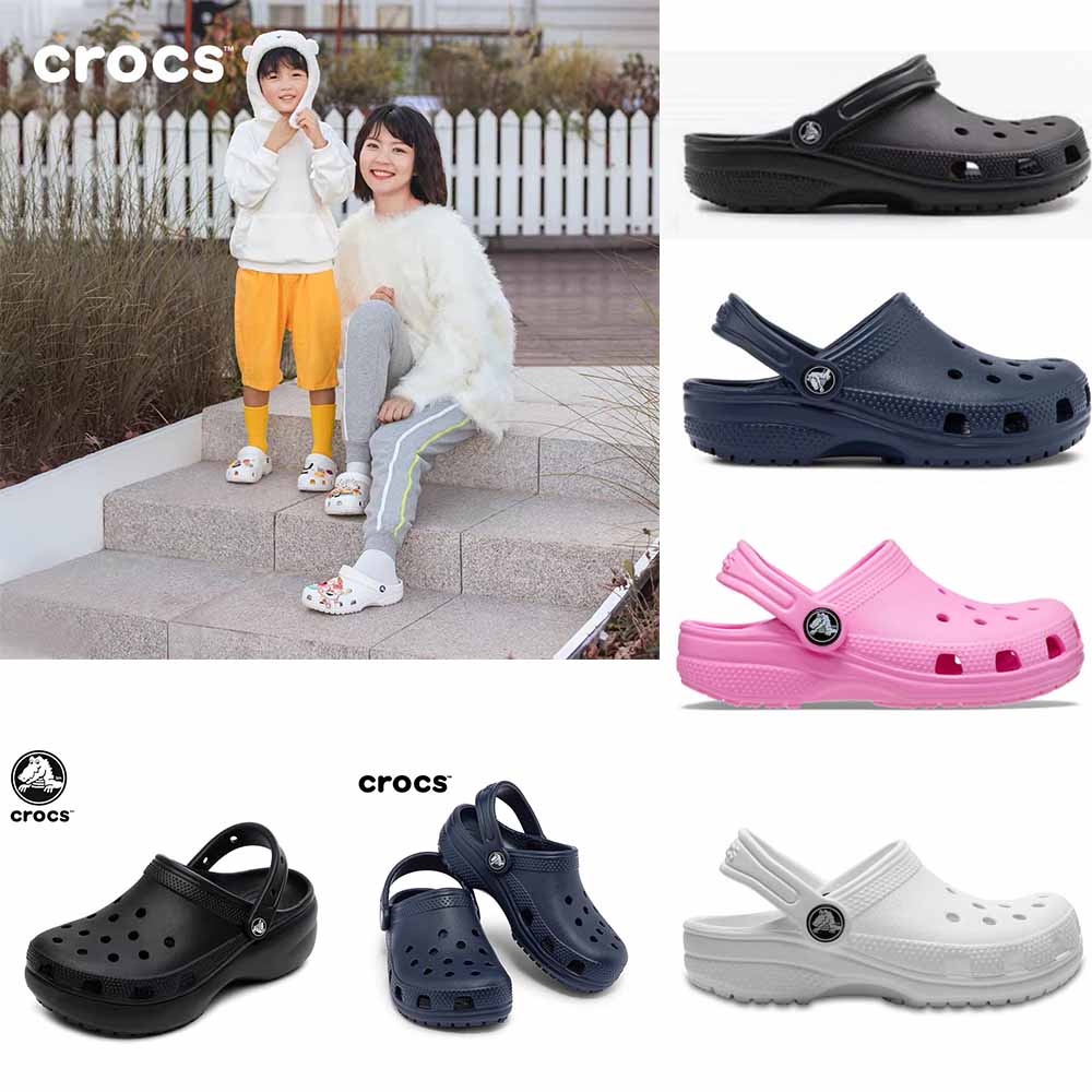 Sendal Crocs Classic clogs kids / Clog / croc / Sandal rubber kid / Karet / Classics / Slip on karet anak / Sandal tahan air