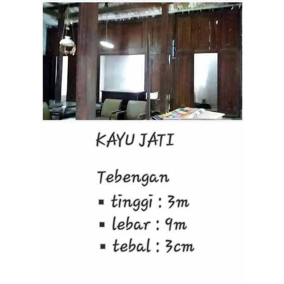Kayu Jati / Rumah Vintage / Isi Rumah Jati / Jati Belanda / Furniture Jati / Oriental