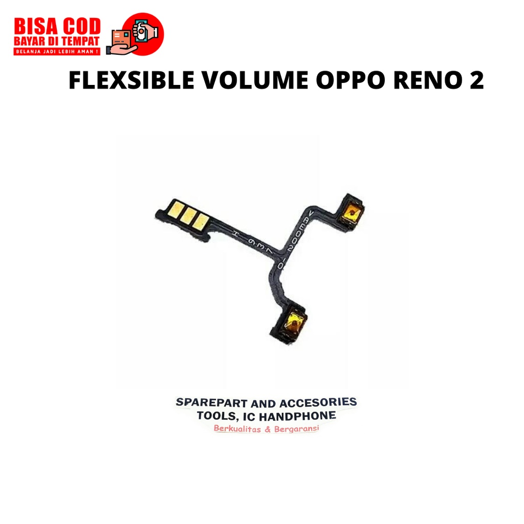 FLEXSIBLE OPPO RENO 2 VOLUME ORIGINAL