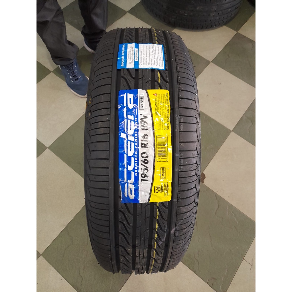 Ban Mobil Accelera Ring 15 Ukuran 195 60 R15 Accelera Ecoplush