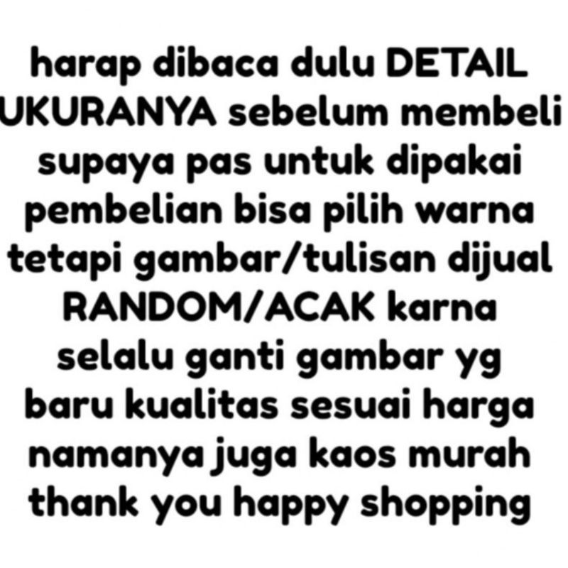 Kaos Oblong Murah Gambar Tulisan Basic Simple Tebal BLAST size M L XL XXL