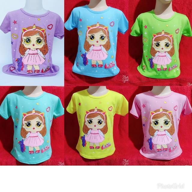  kaos  atasan anak  lol  Shopee Indonesia