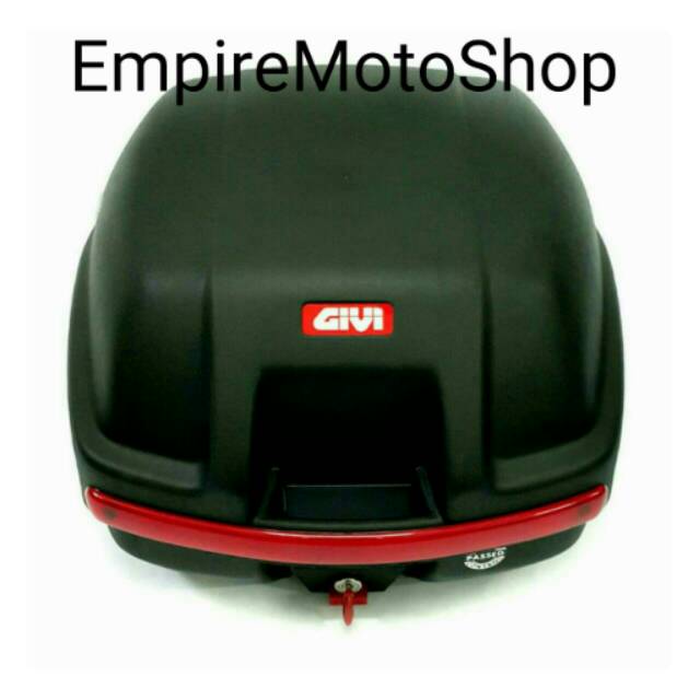 Box Motor Givi E19 black no stoplight
