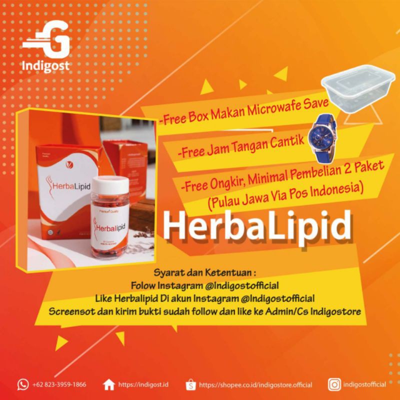 Herbalipid Pembakar Lemak