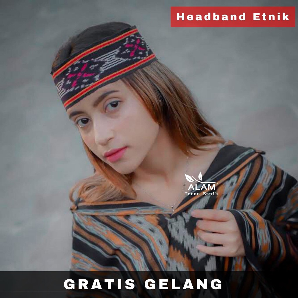 ATE Ikat Kepala Syal Tenun Ikat Etnik Toraja NTT Dayak ATE Ikat Kepala Syal Tenun Ikat Etnik Toraja NTT Dayak