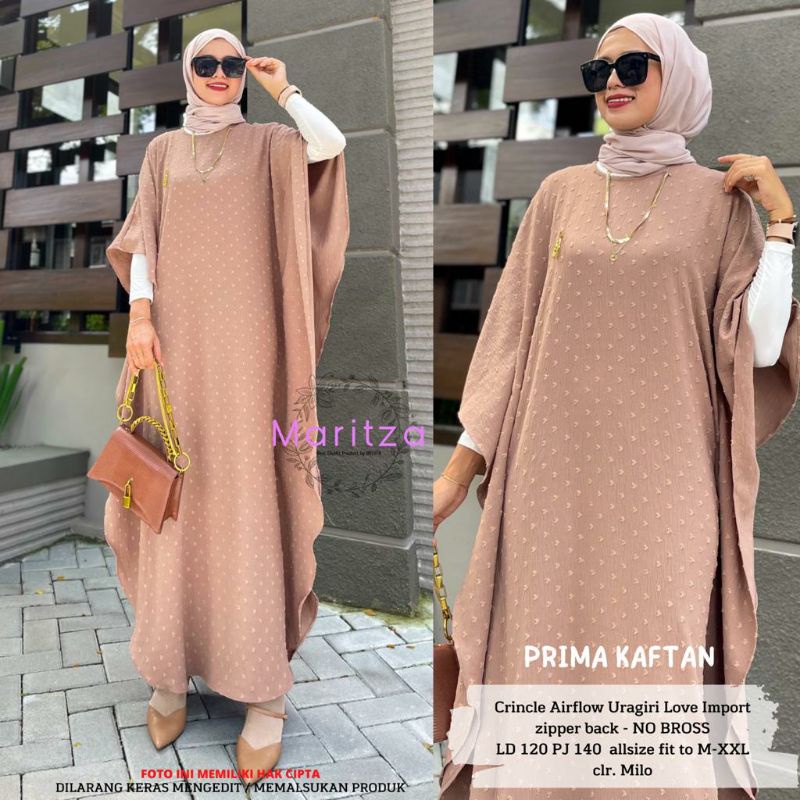 PRIMA KAFTAN/KAFTAN WANITA/KAFTAN PREMIUM/BAJU KAFTAN