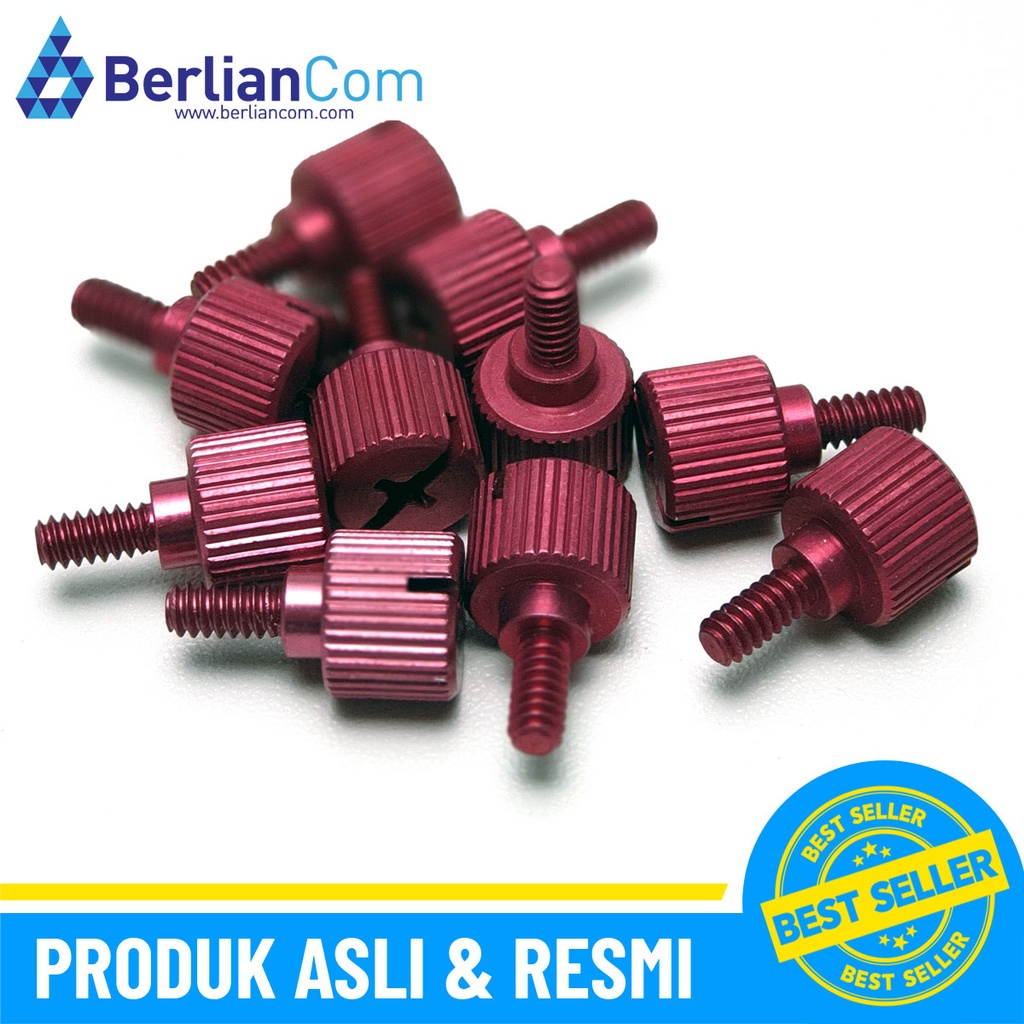 PCCooler SC-03 / B04 Thumbscrew Red (10pcs/pack)