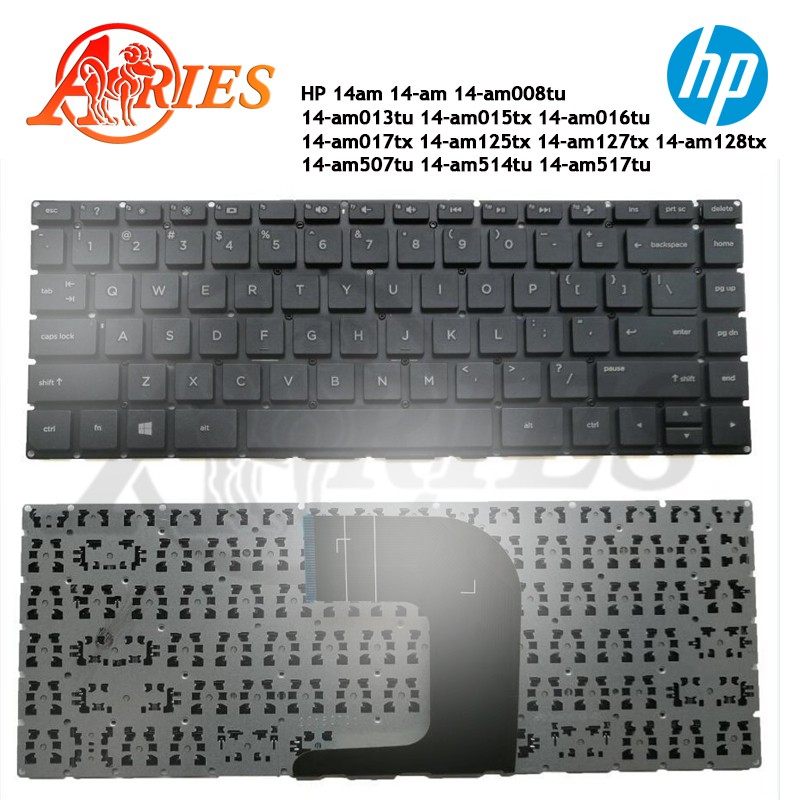 Keyboard Laptop Hp 14 Am 14 Am008tu 14 Am013tu 14 Am015tx 14 Am016tu 14 Am017tx 14 Am125tx Shopee Indonesia