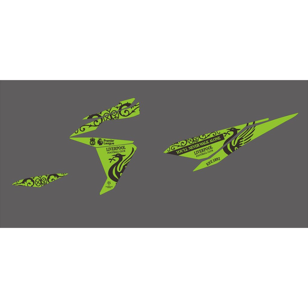 Stiker striping Honda Vario 125/150 2015-2017 LIVERPOOL
