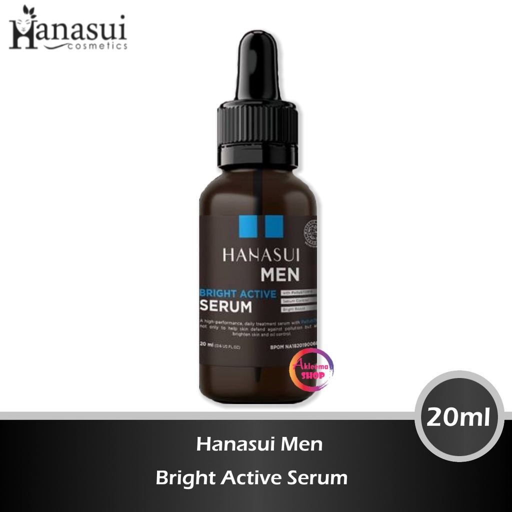 Paket Hanasui Black 2pcs (Serum 20ml+Masker 65gr)