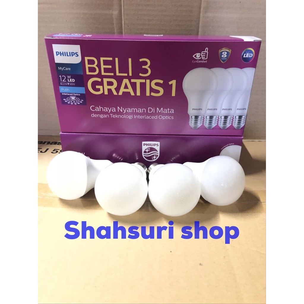 Jual  PHILIPS LED 13 WATT 13W UNICEF PHILIPS LED 13 PAKET
