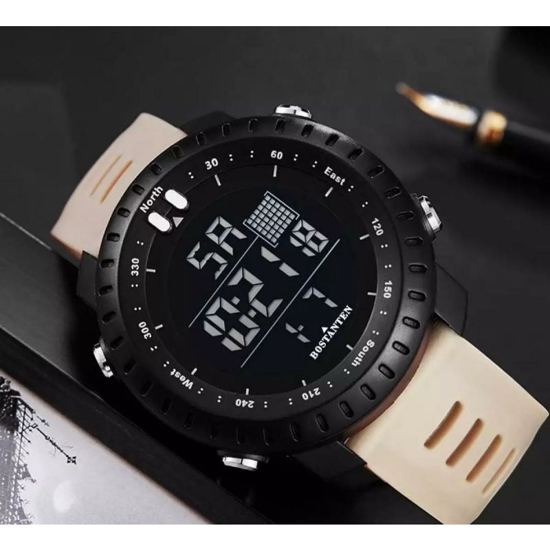 JAM TANGAN_BOS_TANTEN_WRISTWATCH2082K JAM OUTDOOR JAM TANGAN OUTFIT TERLARIS PRIA JAM TANGAN COD