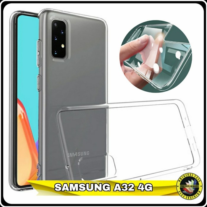 Casing Samsung Galaxy A32 4G Softcase A 32 Cristal Transparan Premium