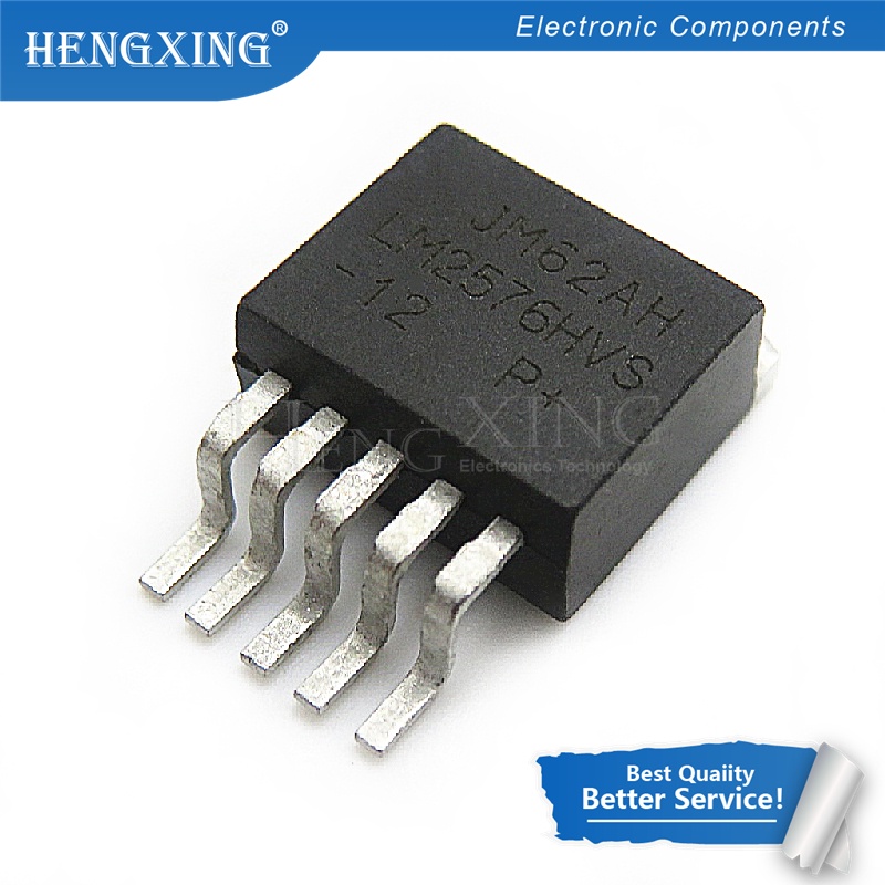 100 Pcs LM2576HVS-12 LM2576HV TO-263 60V step down voltage regulator 12V SMD