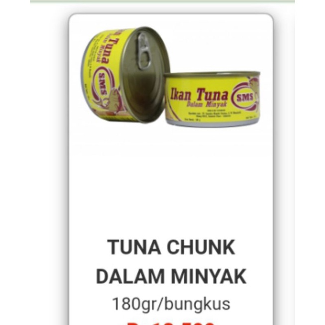 

tuna chunk dalam minyak