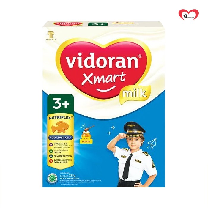 Vidoran 3+ Vanila / Madu 700gr /  Toko Makmur Online