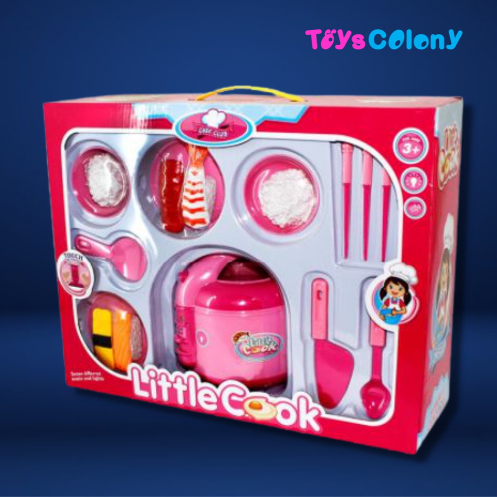 Mainan Masak Masakan Little Cook Mini Kitchen Set 5541-2