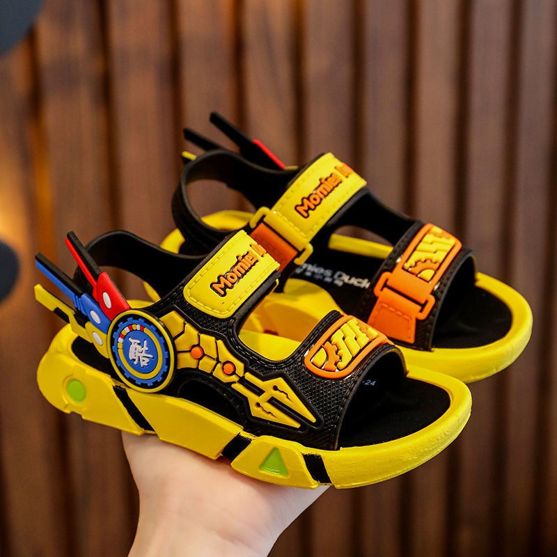 littlekiddoss Sepatu Sendal Anak Laki-Laki Robot Sandal Karet Anak Import 21-35 SH2223