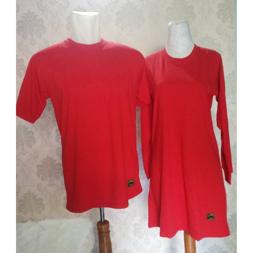 TERLARIS KAOS COUPLE KELUARGA KAOS POLOS COUPLE KELUARGA POLO COUPLE AYAH ANAK KAOS TUNIK MUSLIMAH K