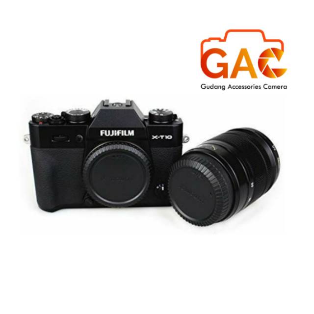 body cap &amp; rear cap Fujifilm FX mount for miroless