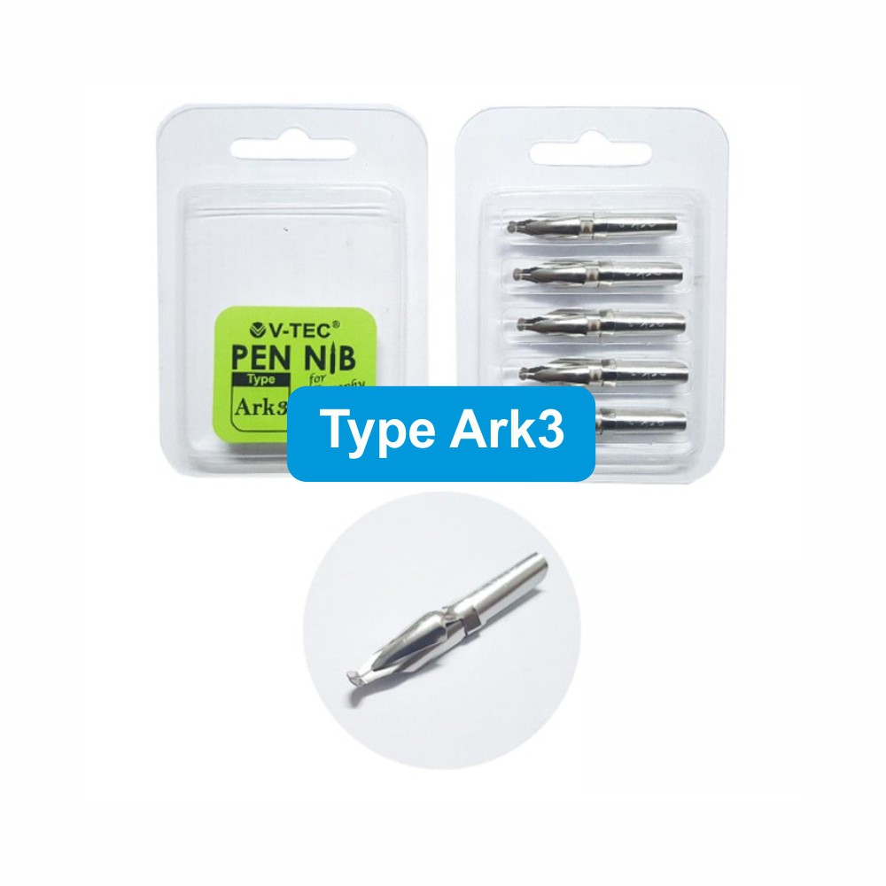 

V-TEC PEN NIB (ISI 5 PCS) TYPE ARK 3