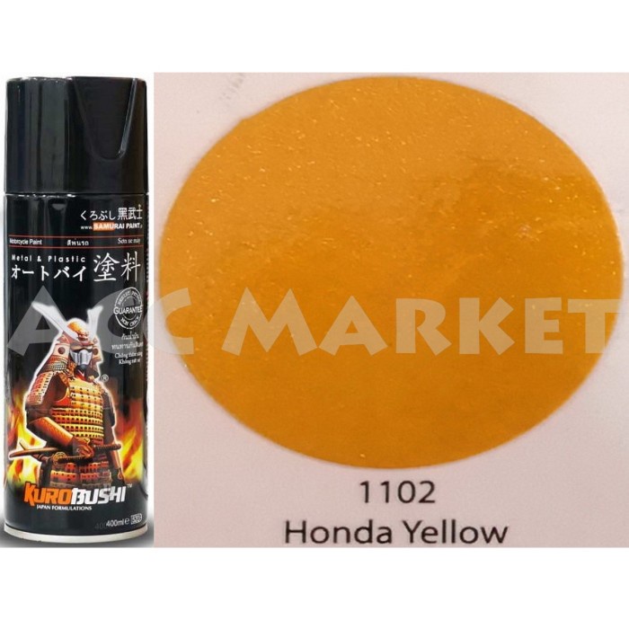 Pilox Samurai Pilok Pylox Kuning Metalik Honda Yellow 1102