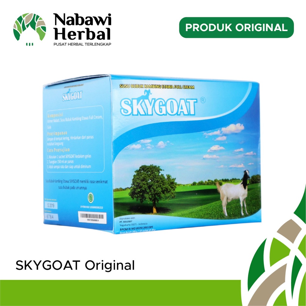 

PROMO SKYGOAT SKY GOAT Susu Kambing Putih Rasa Original Husna Herbal Nabawi Hana Herbal